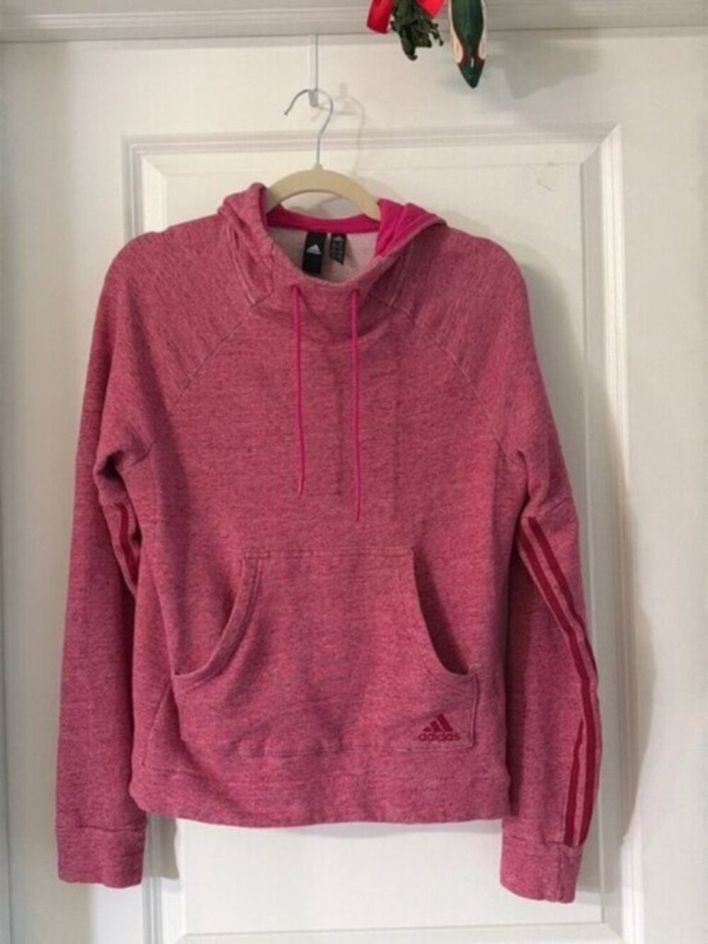 Adidas sweatshirt, perfect for cooler weather.